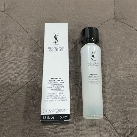 harga ysl blanc pur couture lotion|Yves Saint Laurent BLANC PUR COUTURE Bright Refining .